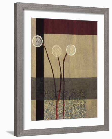 Dandelions II-Gina Miller-Framed Art Print