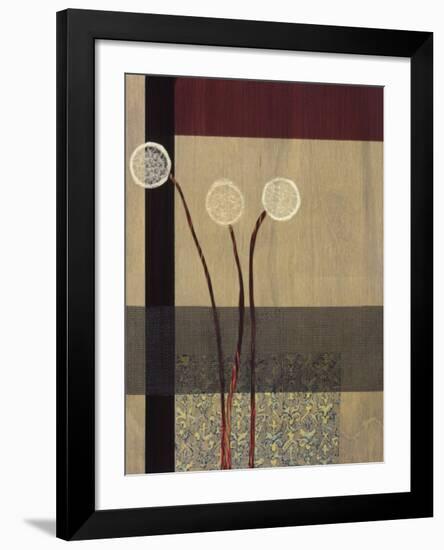 Dandelions II-Gina Miller-Framed Art Print