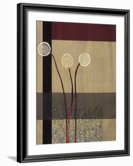 Dandelions II-Gina Miller-Framed Art Print