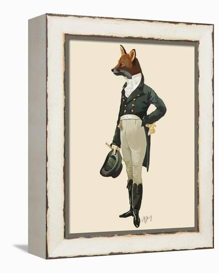 Dandy Fox Full-Fab Funky-Framed Stretched Canvas