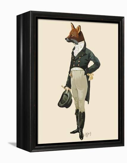 Dandy Fox Full-Fab Funky-Framed Stretched Canvas