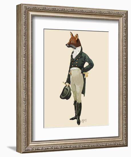 Dandy Fox Full-Fab Funky-Framed Premium Giclee Print