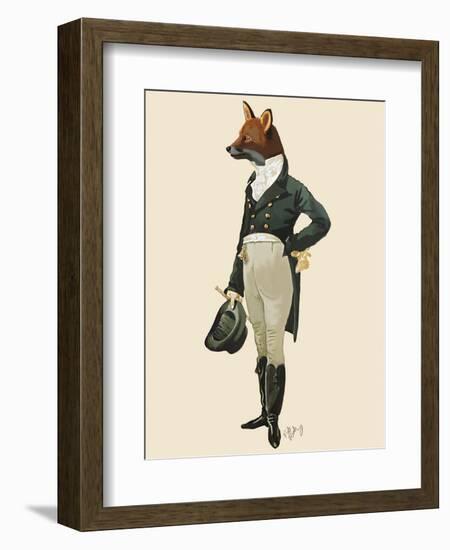 Dandy Fox Full-Fab Funky-Framed Premium Giclee Print