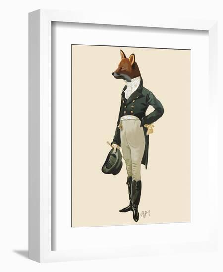 Dandy Fox Full-Fab Funky-Framed Premium Giclee Print