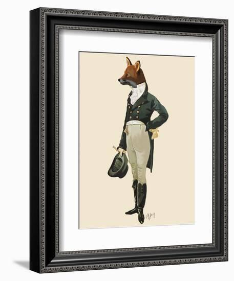 Dandy Fox Full-Fab Funky-Framed Premium Giclee Print