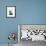 Dandy Meerkat Portrait-Fab Funky-Framed Art Print displayed on a wall