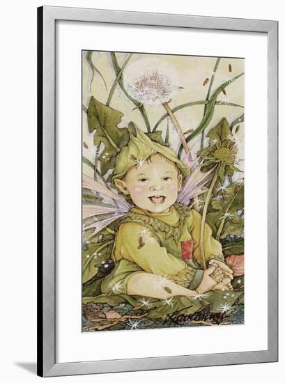 Dandylion Delight-Linda Ravenscroft-Framed Giclee Print