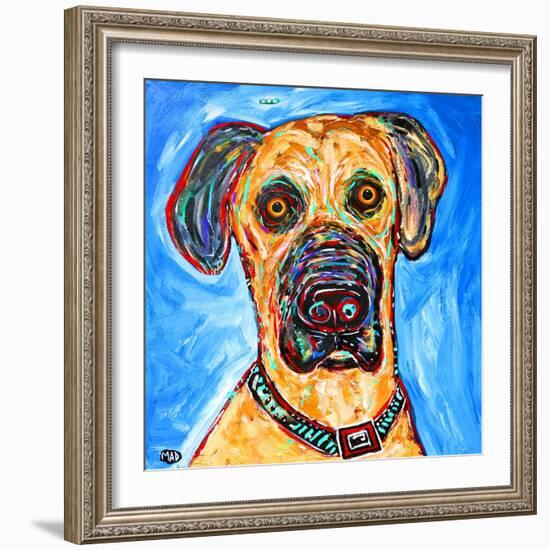 Dane 1-MADdogART-Framed Giclee Print