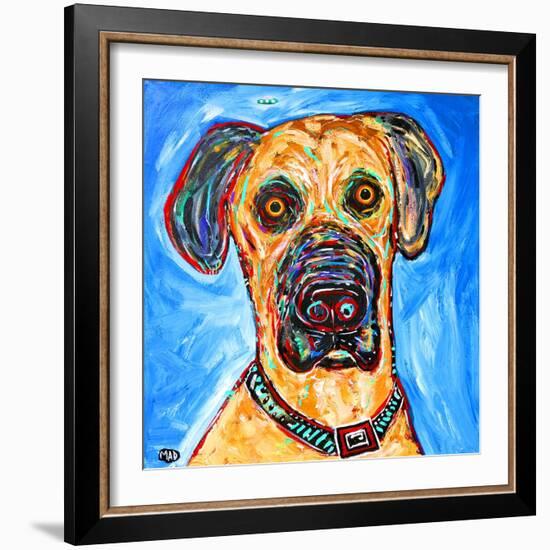 Dane 1-MADdogART-Framed Giclee Print