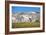 Dane Cronin Rides Through Telluride Ski Resort, San Juan Mts Loom On Horizon. Telluride, Colorado-Dan Holz-Framed Photographic Print