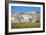 Dane Cronin Rides Through Telluride Ski Resort, San Juan Mts Loom On Horizon. Telluride, Colorado-Dan Holz-Framed Photographic Print