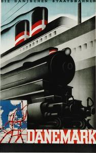 Danemark Travel Poster