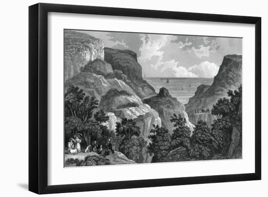 Danes Dyke, C19th Century-J Rogers-Framed Giclee Print