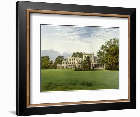 Danesfield House, Buckinghamshire, Home of the Scott-Murray Family, C1880-Benjamin Fawcett-Framed Giclee Print