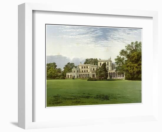 Danesfield House, Buckinghamshire, Home of the Scott-Murray Family, C1880-Benjamin Fawcett-Framed Giclee Print