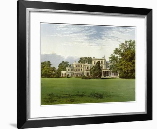 Danesfield House, Buckinghamshire, Home of the Scott-Murray Family, C1880-Benjamin Fawcett-Framed Giclee Print
