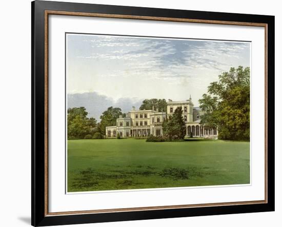 Danesfield House, Buckinghamshire, Home of the Scott-Murray Family, C1880-Benjamin Fawcett-Framed Giclee Print