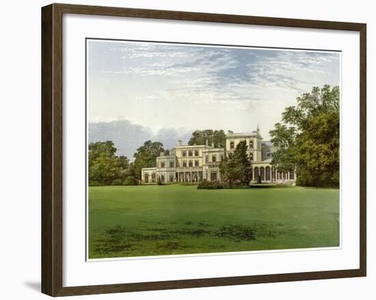 Danesfield House, Buckinghamshire, Home of the Scott-Murray Family, C1880-Benjamin Fawcett-Framed Giclee Print