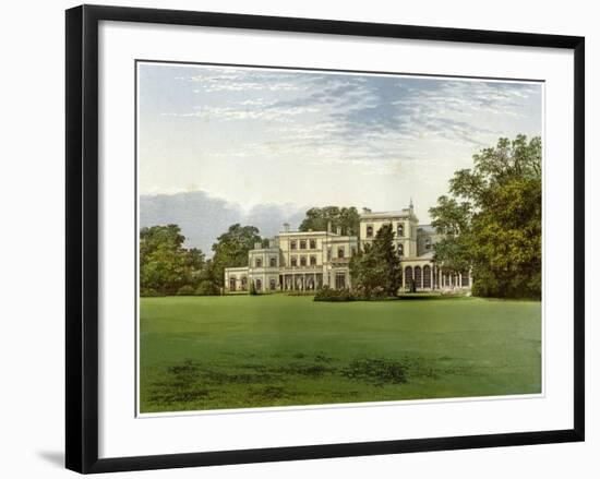 Danesfield House, Buckinghamshire, Home of the Scott-Murray Family, C1880-Benjamin Fawcett-Framed Giclee Print