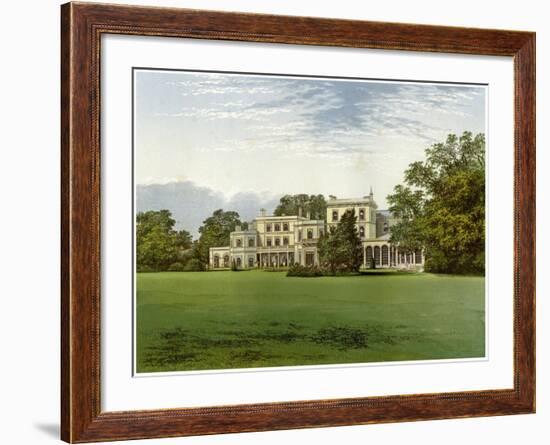 Danesfield House, Buckinghamshire, Home of the Scott-Murray Family, C1880-Benjamin Fawcett-Framed Giclee Print