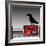 Danger Plate and Crow-oxlock-Framed Art Print