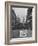 Danger Unexploded Bomb Sign at Cordoned Off Area in Front of St. Paul's Church-Hans Wild-Framed Photographic Print