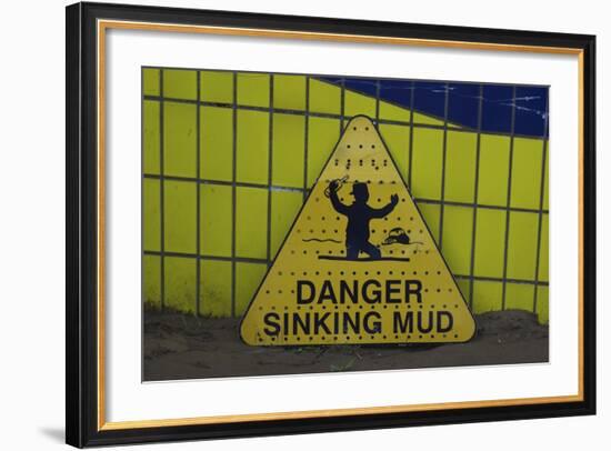Danger-Banksy-Framed Giclee Print