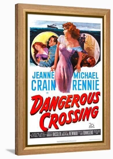 Dangerous Crossing-null-Framed Stretched Canvas