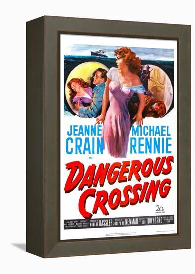 Dangerous Crossing-null-Framed Stretched Canvas