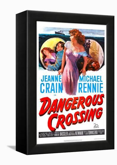 Dangerous Crossing-null-Framed Stretched Canvas