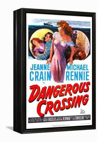 Dangerous Crossing-null-Framed Stretched Canvas