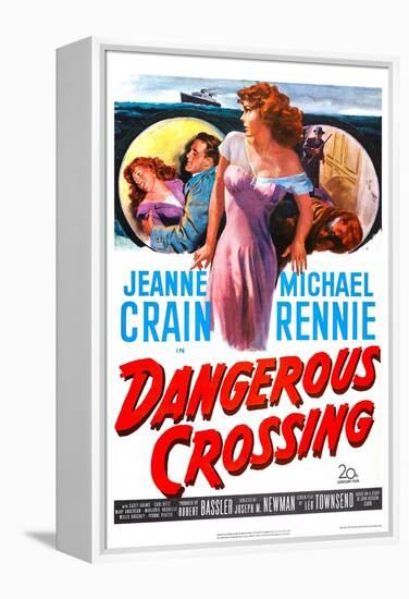 Dangerous Crossing-null-Framed Stretched Canvas