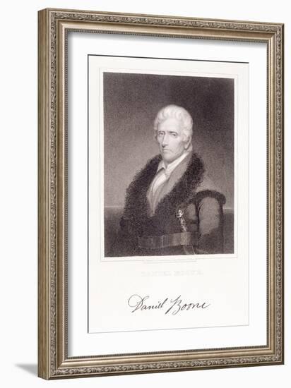 Daniel Boone-Chester Harding-Framed Giclee Print