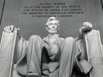 Lincoln-Daniel Chester French-Laminated Photographic Print