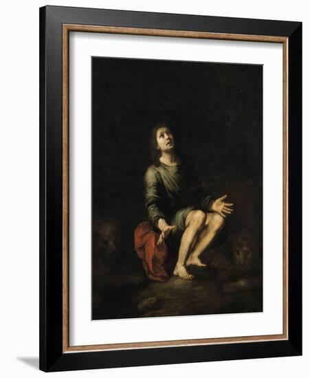 Daniel dans la fosse aux lions-Bartolome Esteban Murillo-Framed Giclee Print