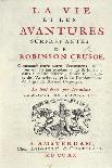 Robinson Crusoe, Novel-Daniel Defoe-Mounted Giclee Print