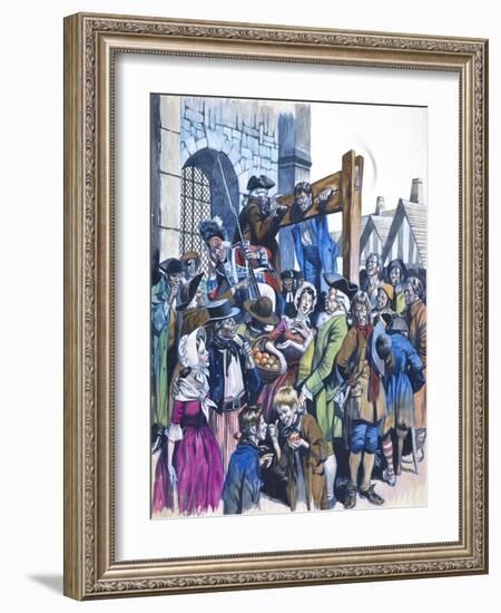 Daniel Defoe-Ron Embleton-Framed Giclee Print