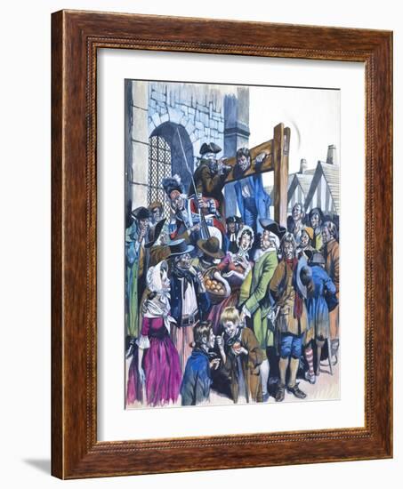 Daniel Defoe-Ron Embleton-Framed Giclee Print