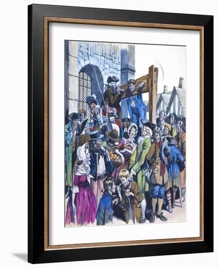 Daniel Defoe-Ron Embleton-Framed Giclee Print