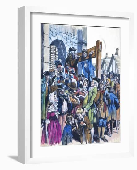 Daniel Defoe-Ron Embleton-Framed Giclee Print