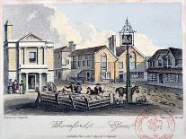 Brocket Hall, Herts, the Seat of Lord Melbourne, 1817-Daniel Havell-Framed Premier Image Canvas