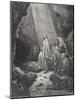 Daniel in the Den of Lions, Daniel 6:16-17, Illustration from Dore's 'The Holy Bible', Engraved…-Gustave Doré-Mounted Giclee Print