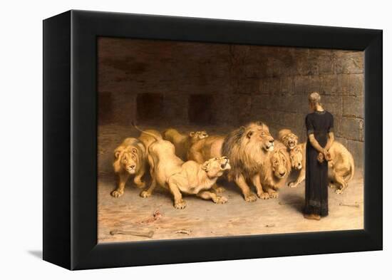 Daniel in the Lions' Den, 1872-Briton Rivi?re-Framed Premier Image Canvas