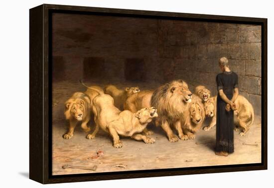 Daniel in the Lions' Den, 1872-Briton Rivi?re-Framed Premier Image Canvas