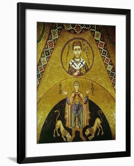 Daniel in the Lions' Den (Daniel as a Persian Youth)-null-Framed Giclee Print