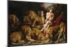 Daniel in the Lions' Den-Peter Paul Rubens-Mounted Giclee Print