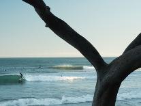 A Beautiful View Of The Train Tracks Along The Santa Barbara Coastline-Daniel Kuras-Photographic Print