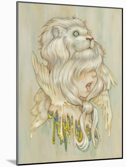 Daniel Lion Roar-Camilla D'Errico-Mounted Art Print