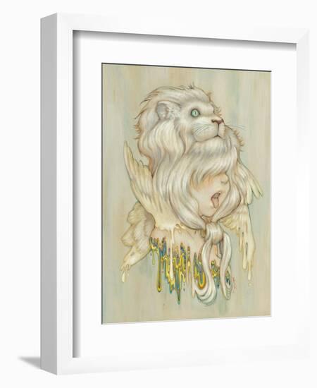 Daniel Lion Roar-Camilla D'Errico-Framed Art Print