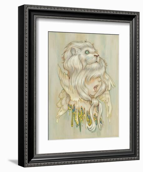 Daniel Lion Roar-Camilla D'Errico-Framed Art Print